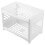 Raindrops Desktop Storage Rack White 1pack 9.47x6.68x6.17in 1