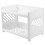 Raindrops Desktop Storage Rack White 1pack 9.47x6.68x6.17in 2