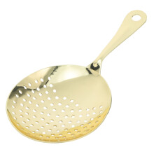 304 Stainless Bartender Accessories Colander Golden