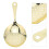 304 Stainless Bartender Accessories Colander Golden 11
