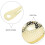 304 Stainless Bartender Accessories Colander Golden 9