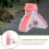 hamster nest met ladder speelgoed dier 6