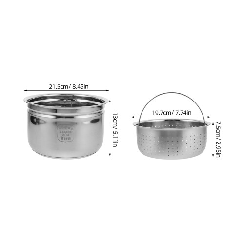 Rice Cooker Replacement Parts Silver 1 Set 1