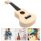 Raindrops Diy Kids Ukulele Wood Guitar For Beginners 6