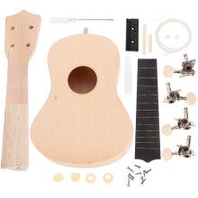 Raindrops Diy Kids Ukulele Wood Guitar For Beginners