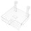 Transparant Turtle Hangend Zonneplatform Aquarium 1