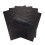 Black Bbq Pan Mat Durable Non-Stick For Home Baking 4pcs 4