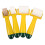 4 Pcs Wallpaper Roller Sewing Tool Smoothing Seam Construction Tools 1