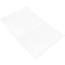 Mlins 2pcs Weaving Board For Diy Weaving Transparent Acrylic 7.9x5.9in