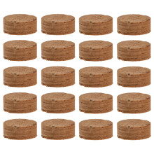 20 Pcs Saxophone Key Part Cork Pads Replacement Kit