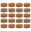 20 Pcs Saxophone Key Part Cork Pads Replacement Kit 1
