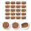 20 Pcs Saxophone Key Part Cork Pads Replacement Kit 3