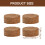 20 Pcs Saxophone Key Part Cork Pads Replacement Kit 2