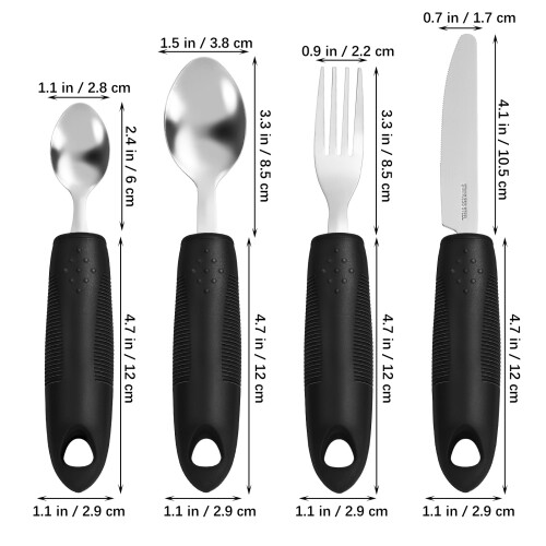 Utensil For Disability Polished Surface 1 Set 1