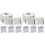 2 Rolls Sticky Label Packaging Stickers Self Adhesive Labels Warning 2