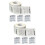 2 Rolls Sticky Label Packaging Stickers Self Adhesive Labels Warning 7
