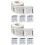 2 Rolls Sticky Label Packaging Stickers Self Adhesive Labels Warning 5