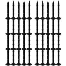 100Pcs Plastic Gardening Stakes For Lawn And Ground Anchoring