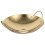 Raindrops Golden Stainless Steel Wok Practical Design Workmanship 10