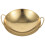Raindrops Golden Stainless Steel Wok Practical Design Workmanship 2