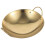 Raindrops Golden Stainless Steel Wok Practical Design Workmanship 5