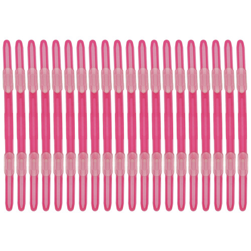 Bookbinding Clip 20pcs 7.7x0.4x0.1in Paper Binder Clips 2