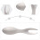 6 Pcs Stainless Steel Fruit Fork Child Picking Tool Dessert Forks 4