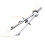 Reusable Compass Compass Silver Metal Painters Office 1set 2