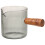 Measuring Baking Measuring Cup Dark Grey Wood 1pcs 1