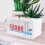 Cell Phone Storage Box Classroom Desk Organizer White 1set 7