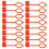200 Pcs Brake Bleeder Protective Caps Grease Zerk Turntable Hinges Red 11