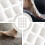 100pcs Clear Plastic Disposable Booties For Wax Treatment 10