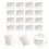 100pcs Clear Plastic Disposable Booties For Wax Treatment 6