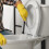 Brush Cleaner Plastic White 5pcs Bathroom Cleaning 5