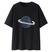 Wandering Planet Patches Pailletten Geborduurde Kralen Appliques