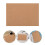 Mlins  50 Pcs Flat Board Cardboard Double-Sided Tape Kraft 7