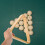Light Brown Wood Triangle Rack For Pool Table Accessories 1pc 3