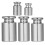 Lab Weights High Accuracy Calibration Scale Weight Steel 1set 9