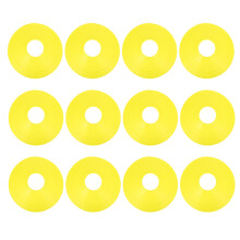 Agility Cones Yellow 12pcs 7.9x7.9in