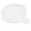 Food Grinding Bowl Ceramic Multipurpose Plate White 1 Pc 8