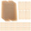 100pack Round Parchment Paper Liners Light Brown Nonstick 1