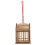 Durable Wooden Cage Simple Design For Storage Brown 1pc 6