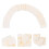 20Pcs Thick Photosensitive Sponge Pads White DIY Stamp Materials 5
