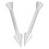 2Pcs Aluminium Alloy Icing Flower Sticks Cake Decorating Tool Silver 1