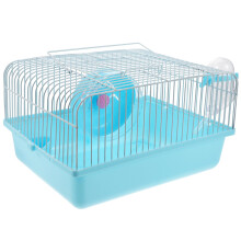 1Set Mobiler Hamsterkäfig Mit Zubehör Für Nagetiere Und