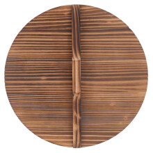 Wooden Wok Lid 26cm Round Cover For Household Pot