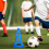 Reusable Training Cones Multi Colored 4pcs 8.7x5.1x5.1in 3
