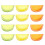 12Pcs Artificial Lemon Blocks Realistic Fruit Ornament 1