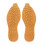 Shoe Orange Rubber Non-Slip For 1pair 7