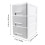Storage Drawers Plastic Storage Drawer Box Grey 1set 2
